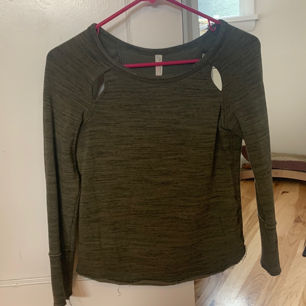 Free People Movement Fitted Sweatshirt
